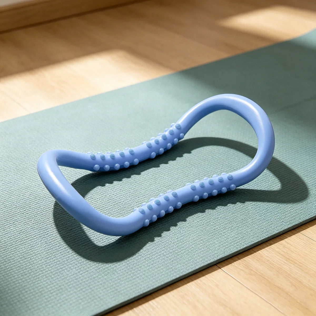 1pc Yoga Pilates Ring Magic Circle Back Stretch Fitness Ring Home Gym Body Shaping Yoga Exercise Tool
