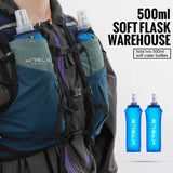 WRELS Lightweight Running Backpack Hydration Vest Outdoor Sports Ultra-light Trail Racing Marathon Hiking Fitness Vest Bag Pack