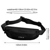WRELS Man/Woman Running Sports Belt Wasit Pack Pockets Marathon Jogging Bag Outdoor Sports Cycling Phone Waist Bags Waterproof