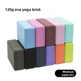 Lezyan EVA Yoga Brick 120g Split Practice Brick High Density Yoga Blocks Pilates customized  Accessories Equipment Fitness