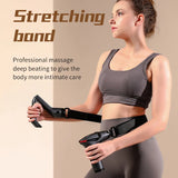 Hot Selling Multifunctional Muscle Relaxation Long-handle Massage Gun Remission Deep Tissue Percussion Body Electric Massage Gun