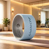 Genuine 19cm Wide Yoga Wheel,Back Bend Large Roll Back Wheel Ring Pilates Ring
