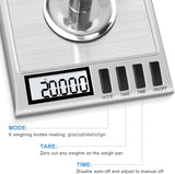 Smart Weigh GEM20 High Precision Digital Milligram Scale 50 x 0.001g Reloading, Jewelry and Gems Scale