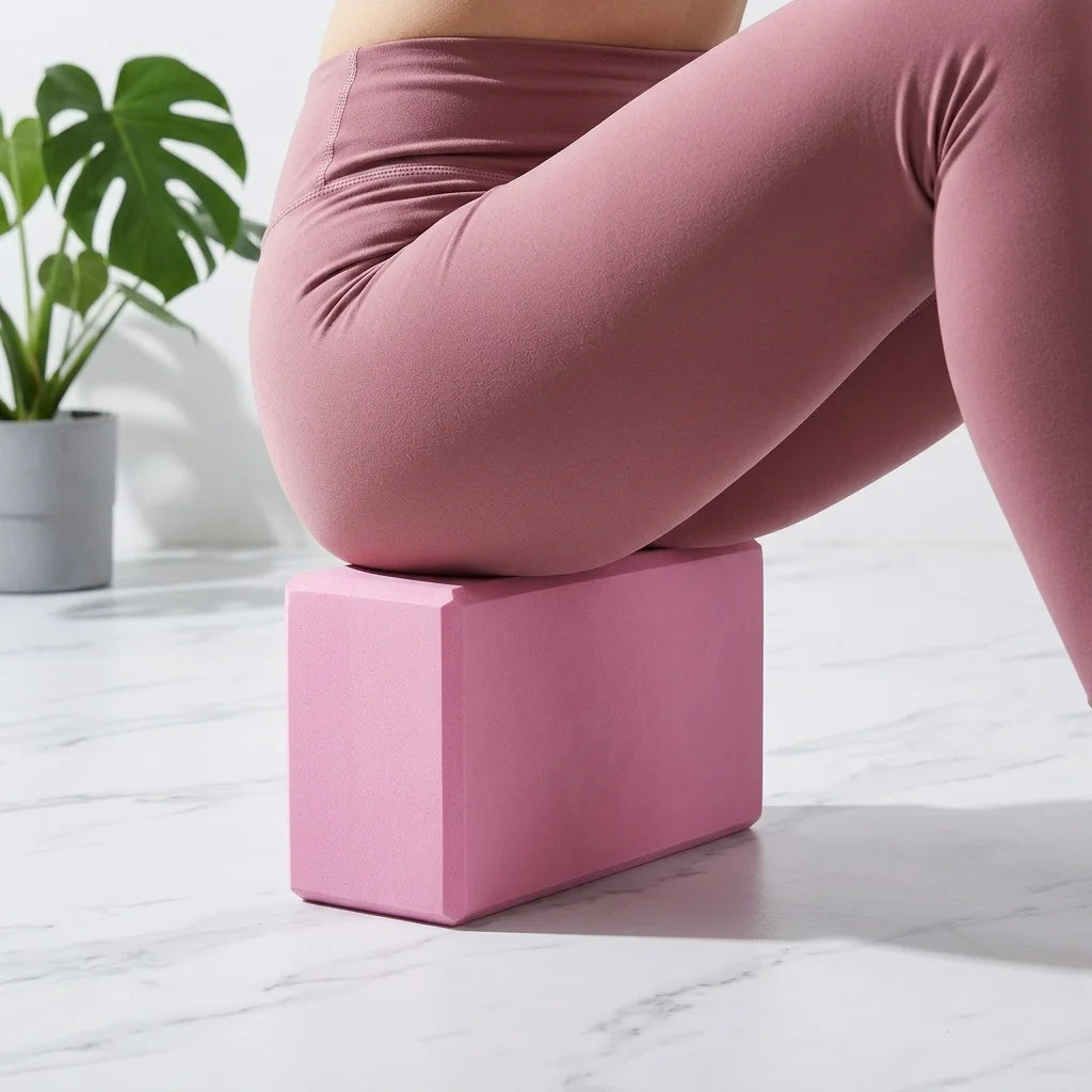 High Density Yoga Block Foam Brick Dance Exercise Leg Stretching Yoga Block for Beginners Yoga Studio