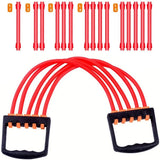 Profession Expander Resistance Bands Workout Chest Muscle Crossfit Resistance Band Can Removable Latex Tube Spring Exerciser