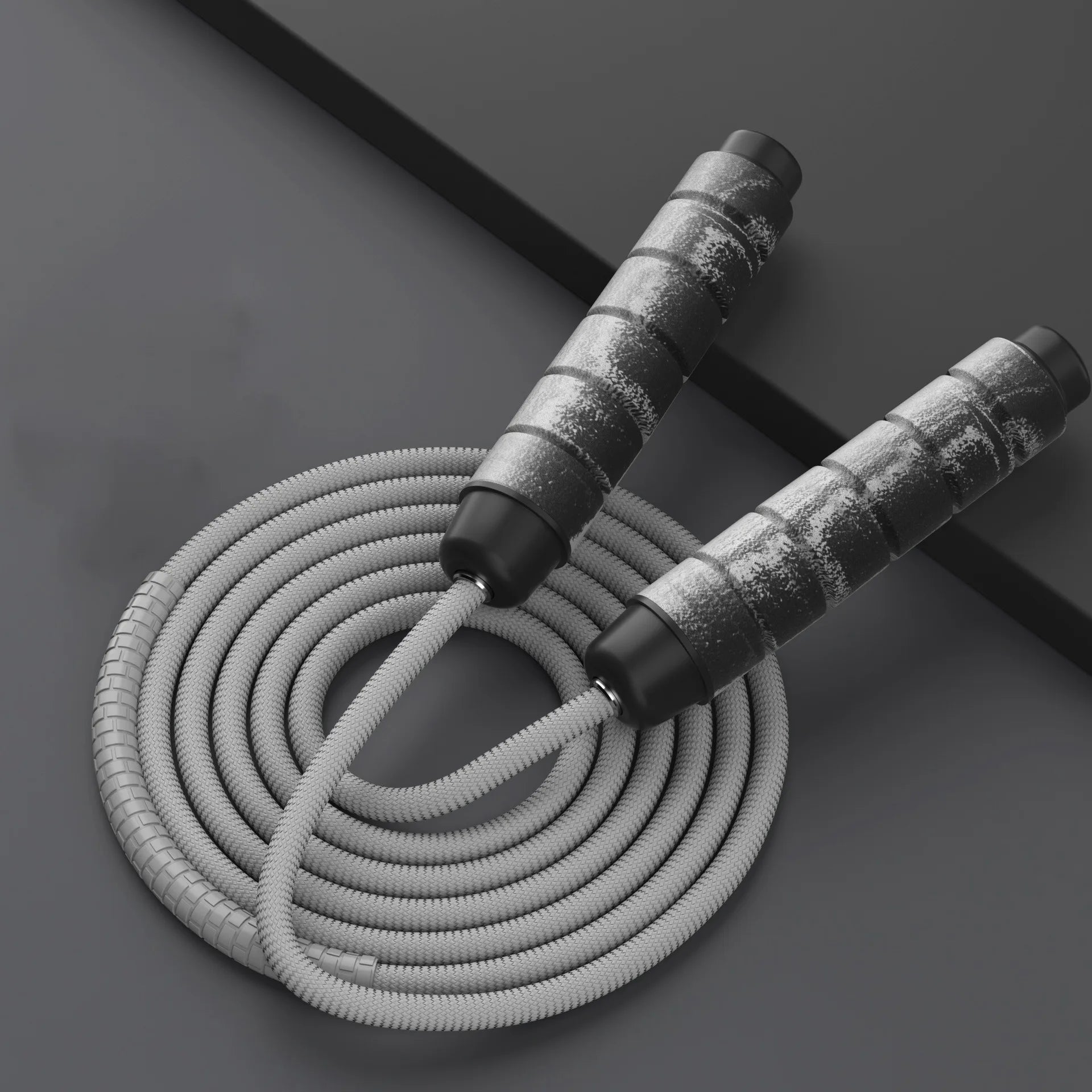 Jump Rope Crossfit Boxing Heavy Skipping Rope Foam Grip Handles for Fitness Workouts Endurance Strength Training