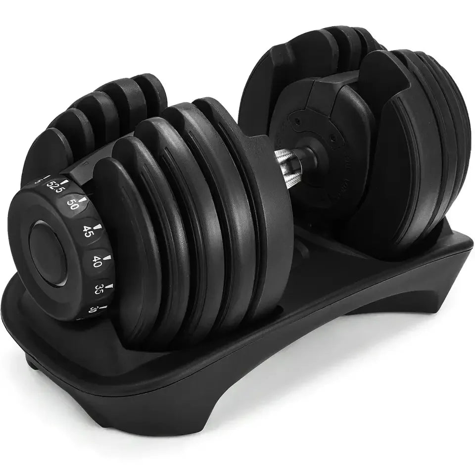 24KG Adjustable Dumbbells Set 2.5KG-24KG Weight Strength Training Fitness Workouts GYM Home Equipment For Exercise Health