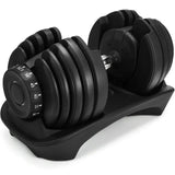 24KG Adjustable Dumbbells Set 2.5KG-24KG Weight Strength Training Fitness Workouts GYM Home Equipment For Exercise Health