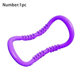 1pc Yoga Pilates Ring Magic Circle Back Stretch Fitness Ring Home Gym Body Shaping Yoga Exercise Tool