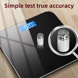 Bluetooth Smart Weight Scale - Precise Intelligent Digital Wireless Weight Scale. USB Rechargeable Smart Bathroom Scale Forhands