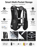 UTOBEST Trail Running Backpack 5L Ultra Lightweight Hydration Vest Breathable Functional Pack for Marathon Cycling Hiking