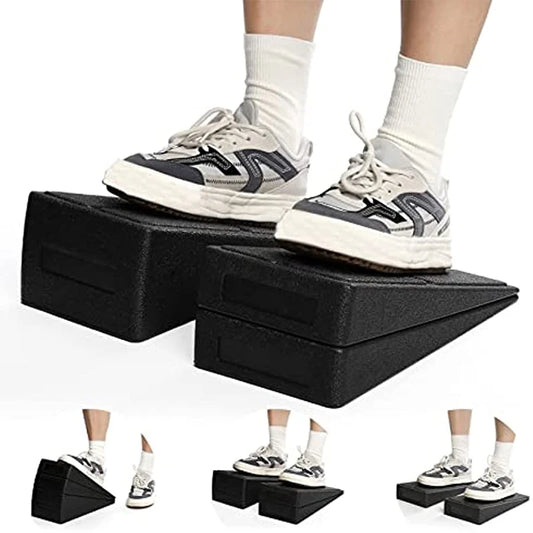 Yoga Wedge Stretch Slant Boards Adjustable Tilt Slanting Board Yoga Block Improve Lower Leg Strength for Exercise Gym Fitness