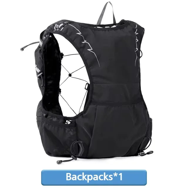 NEWBOLER 8L Outdoor Trail Running Backpack Ultralight Women Men Run Race Hydration Vest Marathon Bike Bag for Marathon Hiking