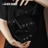 MHW-3BOMBER Smart Coffee Scale Timer 2kg/0.1g High Precision Kitchen Scales Drip Coffee Espresso Scale Home Barista Tools