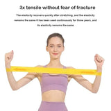 1PC Yoga Tension Belt Fitness Elastic Resistance Belt Squat Tension Ring Stretching Exercise Belt Home Gym Yoga Strap