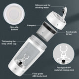 Electric Shake Cup Fully Automatic Mixing Cup Charging Milk Shake Sports Portable Protein Powder Shake Cup，650ml