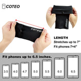 New Running Mobile Phone Arm Bag Sport Phone Armband Bag with Glove Handfree Wrist Cell Phone Holder Thin Wrist Pouch for Phone