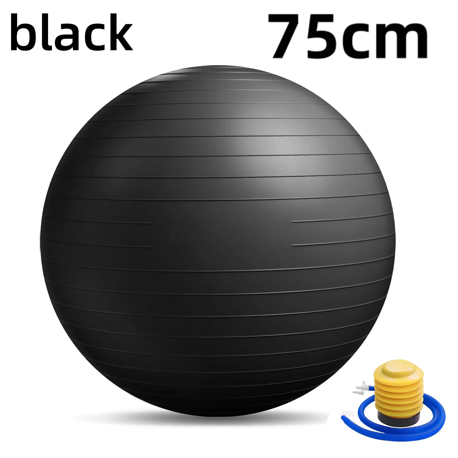 High quality explosion-proof inflatable yoga ball, suitable for exercise and balance, suitable for gym, yoga and home training