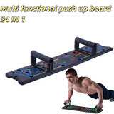 Hot！NEW 1Set Multifunctional Thicken Push Up Board Fitness Muscle Home Gym Push Up 24 Holes Push Up Stand