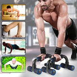Push-up support training board - Fitness equipment for home use, providing assistance and support for men's push-ups training.