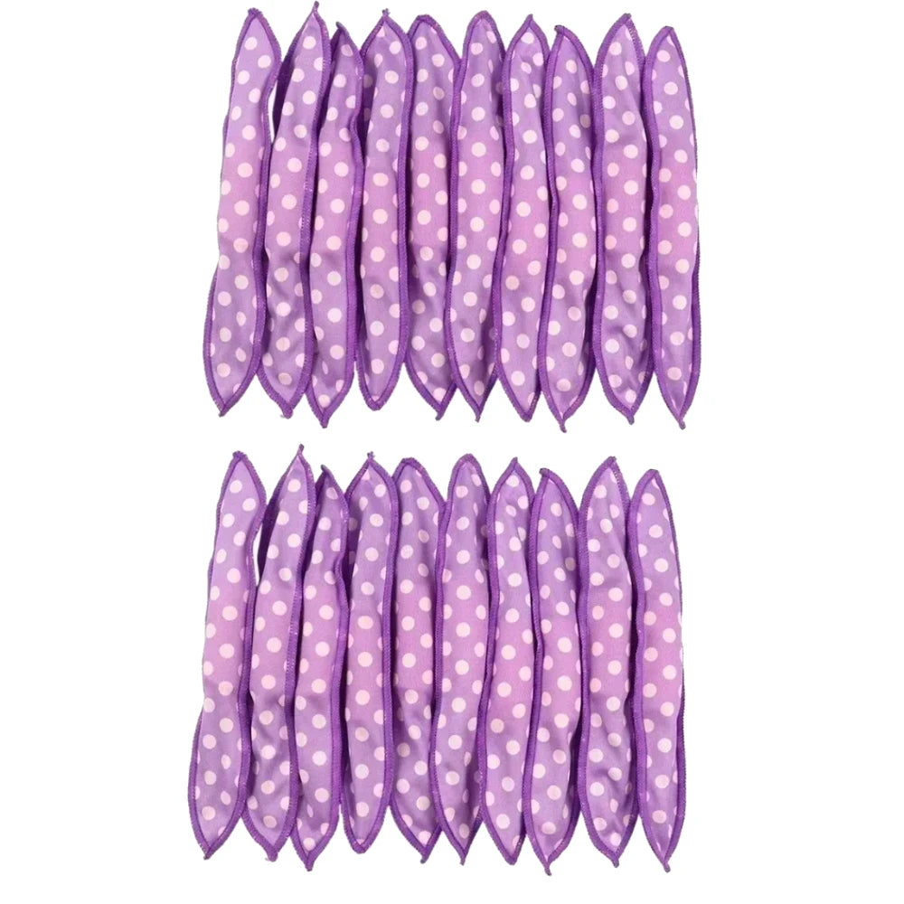20Pcs Hair Curlers Soft Sleep Pillow Hair Rollers Set Best Flexible Foam and Sponge Magic DIY Creativity Hair Styling Tools