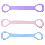 8-shaped Fitness Resistance Band Sports Workout Elastic Band Home Fitness Rubber Pull Rope Yoga Training Exercise Gym Equipment