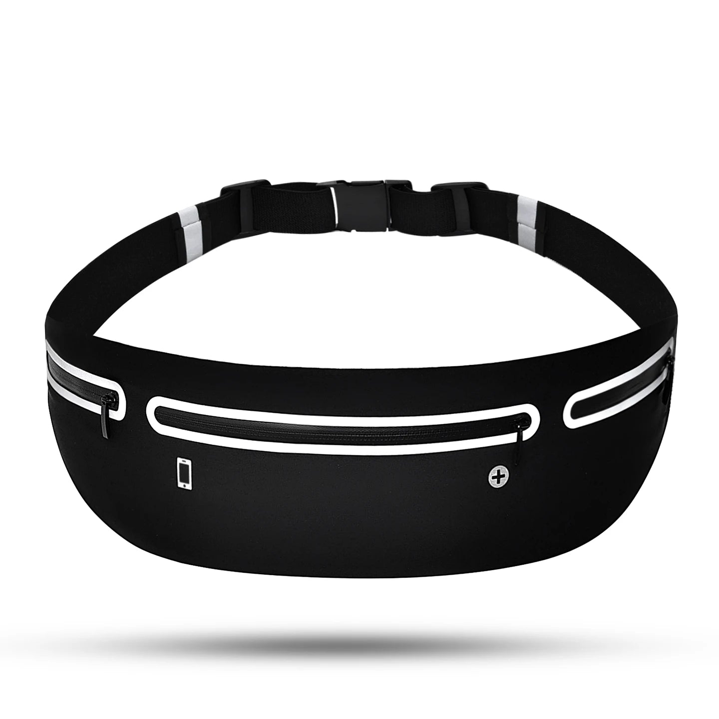 Slim Waist Bag Multi-Functional Invisible Running Waist Pack Large-Capacity Breathable Fanny Pack Portable Jogging Waist Bag