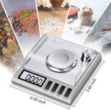 Smart Weigh GEM20 High Precision Digital Milligram Scale 50 x 0.001g Reloading, Jewelry and Gems Scale