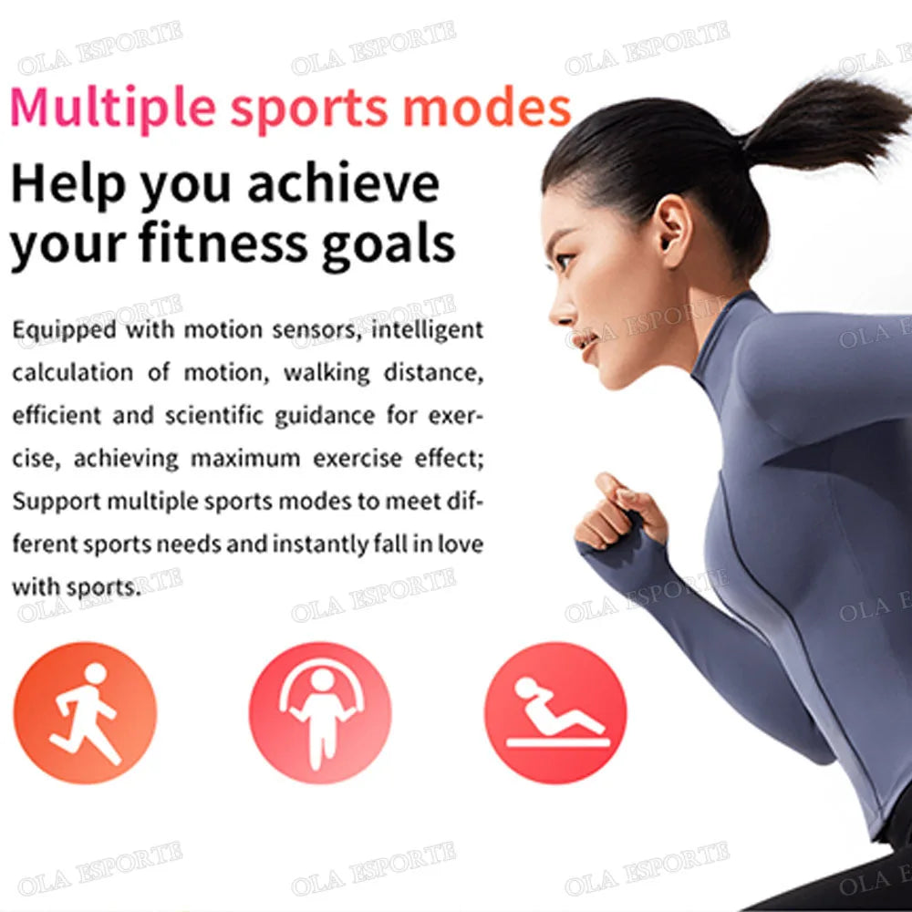 M7 Smart Watch Heart Rate Blood Pressure Monitoring AMOLED Screen Smart Wristband Fitness Tracker For Men Women Sport Bracelet
