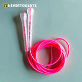 5mm NEVERTOOLATE  EXTRA LONG 3.2 METERS abs handle boxing speed  Soft PVC Jump skip Rope Tangle Free Skipping crossfit Fitness