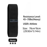 Glute Thigh Elastic Workout Bands Fabric Resistance Hip Booty Bands Squat Circle Stretch Fitness Strips Loops Yoga Gym Equipment