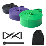 Exercise Resistance Bands Natural Latex Elastic Rubber Workout Fitness Equipment Expander Elastic Rubber Bands for Home Gym