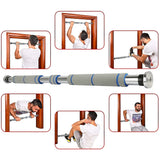 Doorway Pull-Up Bar, 80-115 cm, 150 kg, Gymnastics Bar, Strength Training, Pull-Up Bar, Arms, Strength Training Equipment