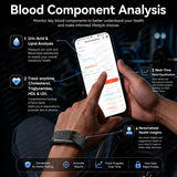 New Fitness Tracker ECG Heart Rate Smart Bracelet Blood Pressure Blood oxygen Sleep 24/7 Monitoring SMS Call Reminder Smart Band