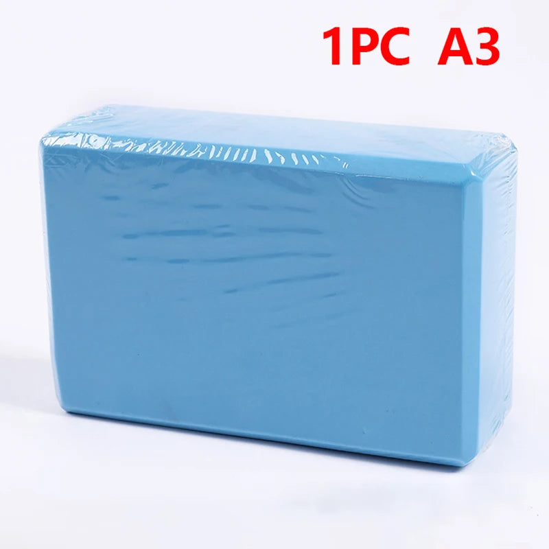 EVA Gym Blocks Foam Brick Training Exercise Fitness Set Tool Yoga Bolster Pillow Cushion Stretching Body Shaping Yoga Blocks