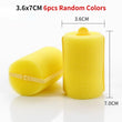 Soft Sponge Foam Cushion Hair Rollers Curlers Hairdressing Kit DIY Home Hair Styling Tool Hair Salon for Barber DIY Curls Random