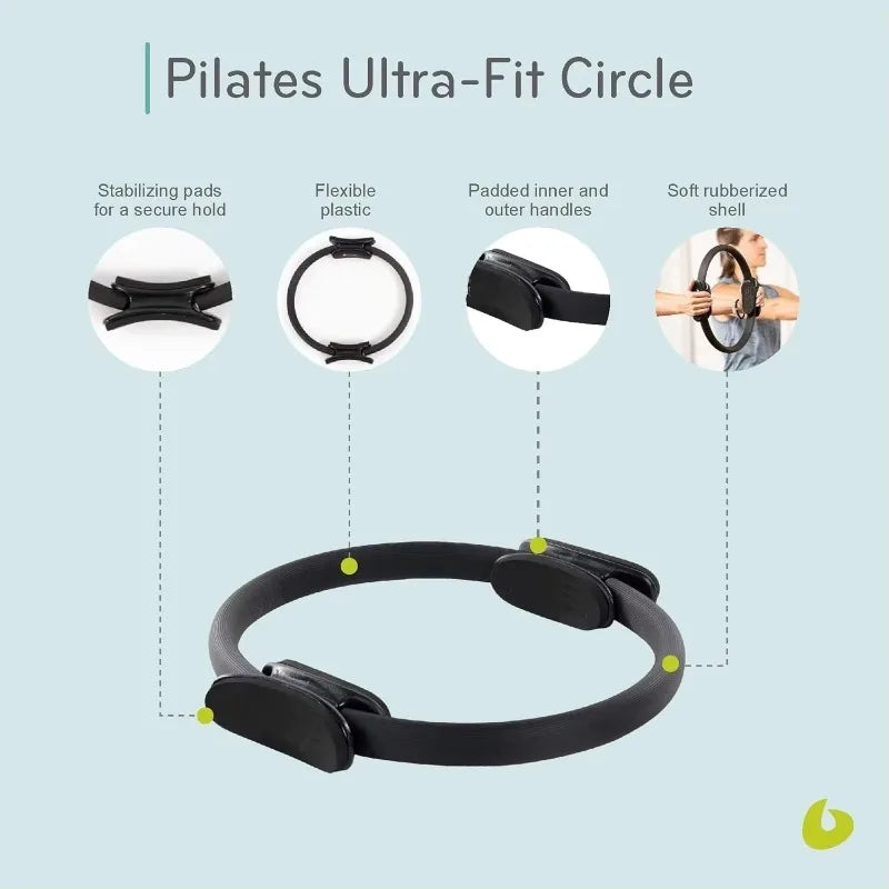 Pilates Circle Ring Fitness Magic Ring Box or Customized Fiber abs/foam for Bodybuilding Training Yoga Circle