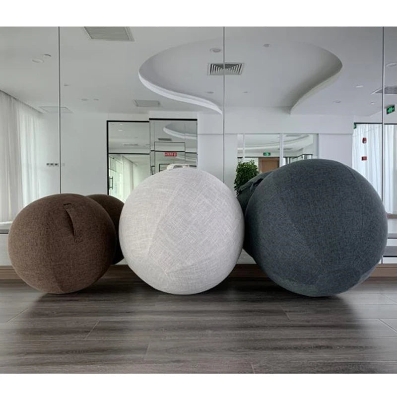 Yoga Ball Cover Pilates Sitting Ball Dustproof Protector Slipcover Yoga Ball Protective Cover Gym Workout Balance Ball Cover
