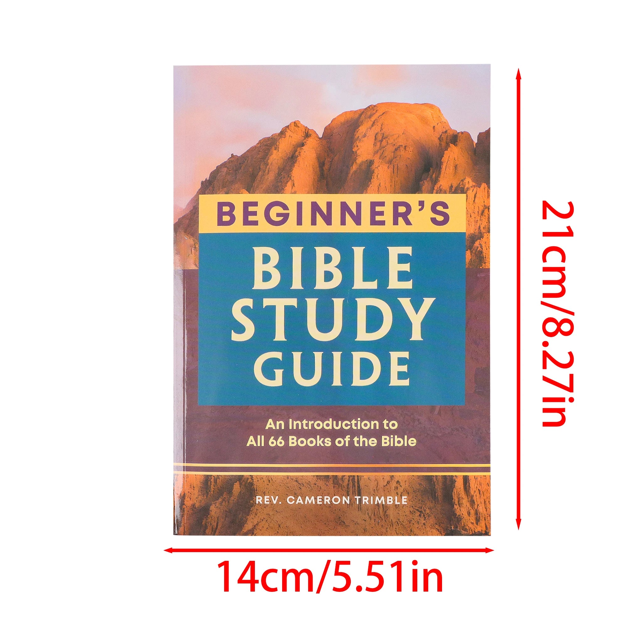 Mountain Landscape Hardcover Study Journal, Adult Reading & Mindfulness Notebook, Practical Holiday Present & Table Ornament