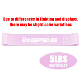 Portable Fitness Workout Equipment Rubber Resistance Bands Yoga Gym Elastic Gum Strength Pilates Crossfit Women Weight Sports