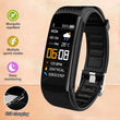 Smart Fitness Tracker Watch Heart Rate Monitor Sleep Steps Swim Waterproof Health Exercise Bracelet For Men Women Smartwatch New