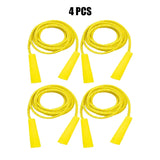 2/4/8/16Pcs Cotton Rubber Skipping Rope For Fitness Elementary School Cloth Braided Rope Fitness Student School Exercise