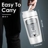 Electric Shake Cup Fully Automatic Mixing Cup Charging Milk Shake Sports Portable Protein Powder Shake Cup，650ml