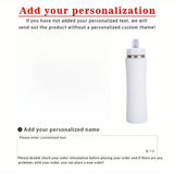 Personalized Insulated Stainless Steel Water Bottle with Straw - Engraved Fitness/Cycling Bottle, Perfect Gift for Men & Women