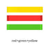 Yellow-Red-Green