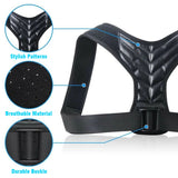 YANBIGUO Back Brace Posture Corrector for Women&Men,Adjustable Upper Back&Shoulder Brace Straightener,Relieve Pain Neck/Shoulder