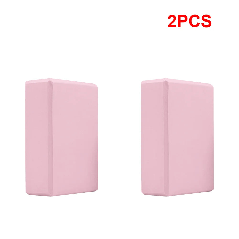 1-5PCS EVA Yoga Building Blocks Cubes Reinforcement Mats Sports Pilates Bricks Exercise Home Exercise Fitness Blocks for Yoga