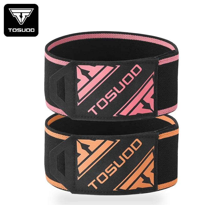TOSUOD 1/2/3 pieces with reflective bike straps, leg and ankle straps, bike ties, leg straps, portable cycling, running, hiking