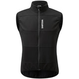 WOSAWE Multi-Pocket Men's Motorcycle Vest Sleeve-Less Jacket Motorcycle Rider Vest Reflective Warm Motorcycle Off Road Vest