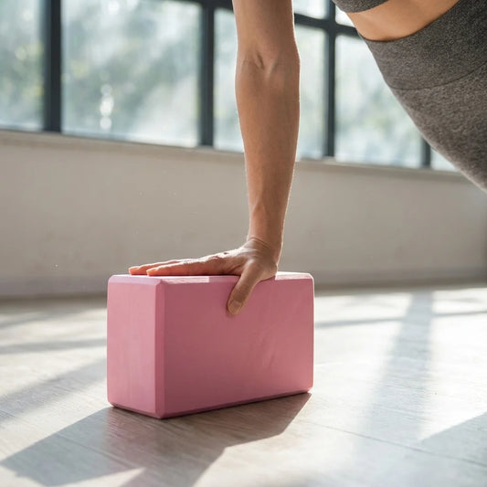 High Density Yoga Block Foam Brick Dance Exercise Leg Stretching Yoga Block for Beginners Yoga Studio